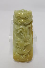 Chinese vintage jade/ jadeite carved ornaments