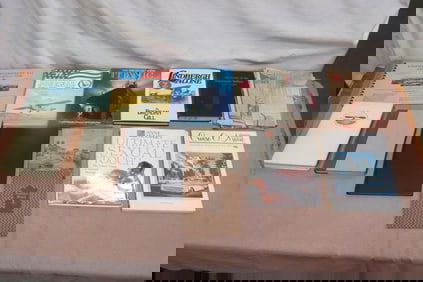 Lot of books & maps of WWII battle front