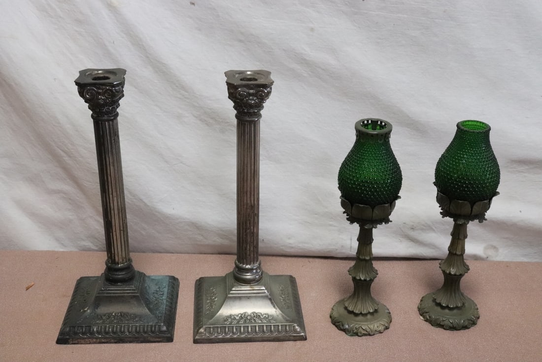 2 pairs candle holders (1 of 9)