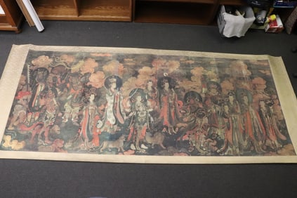 Chinese large print scroll