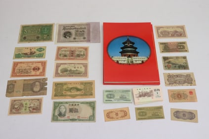4 packs of Chinese reproduction currencies