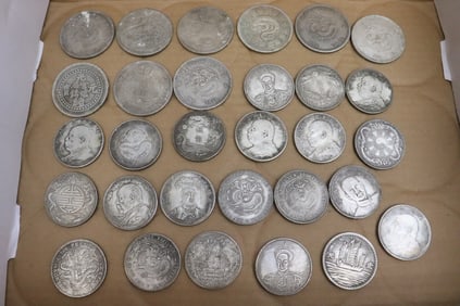 Large lot of Chinese reproduction coins