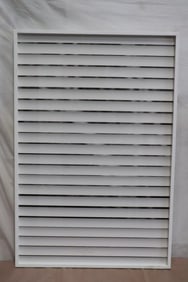 Contemporary wall art "scene behind blind"