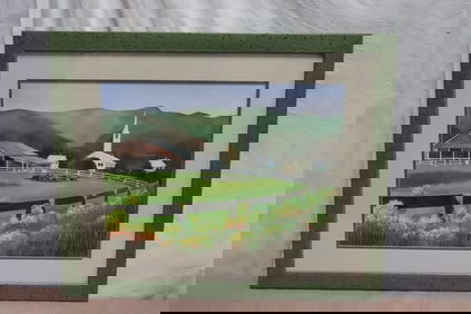 Robert Robathan watercolor on paper