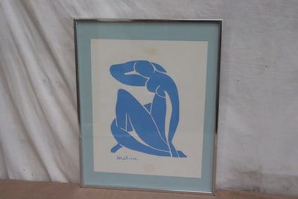 Lithography "abstract figure", stone signed Matisse