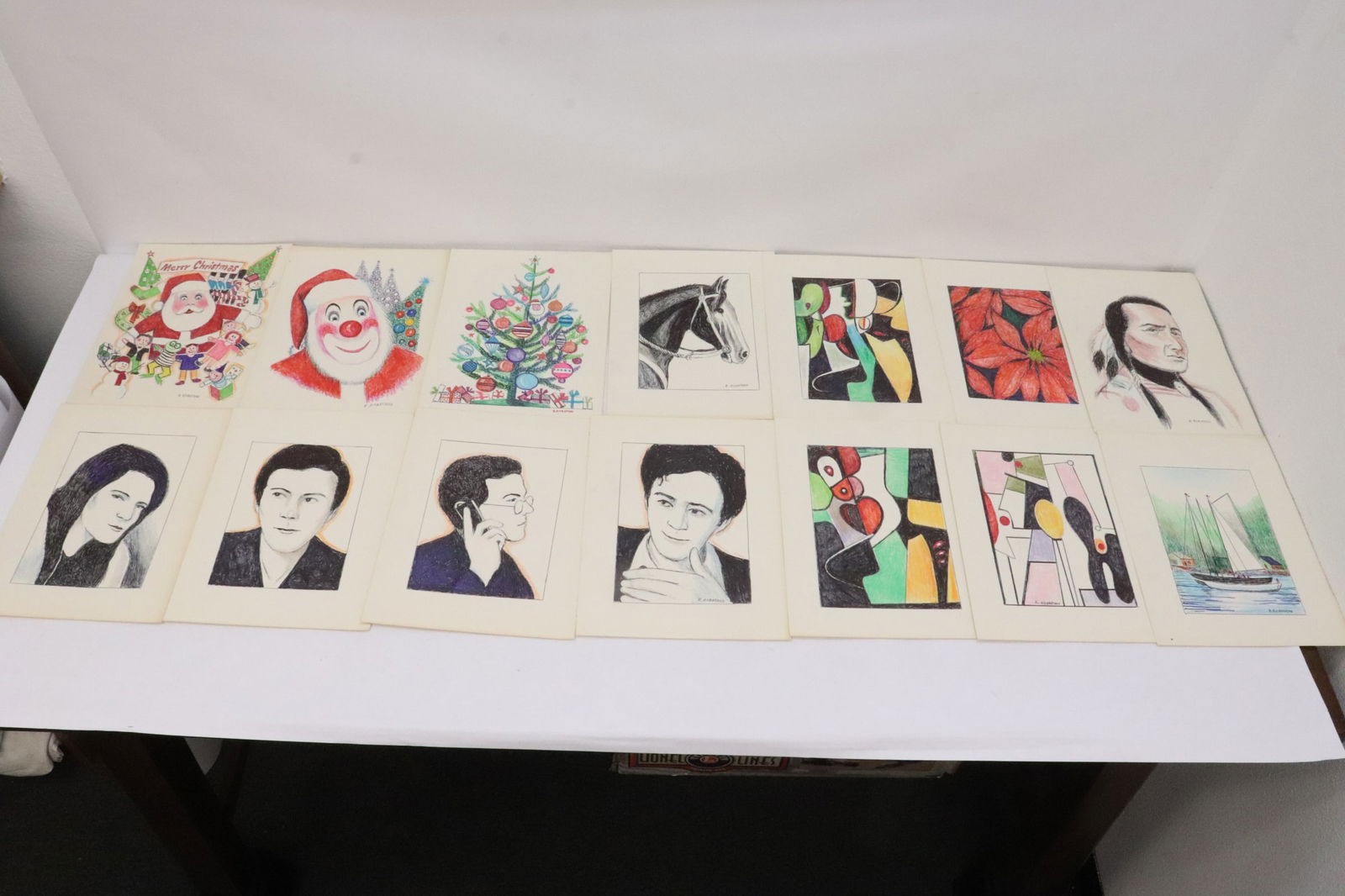 ~ 30 pencil/ color pencil on paper by Robert Robathan (1 of 12)