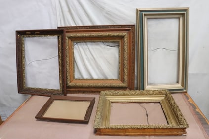 5 painting frames