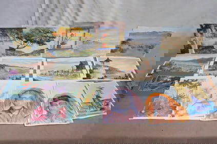 Large lot of watercolors and drawings