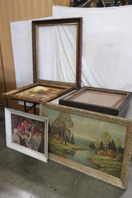 5 painting frames