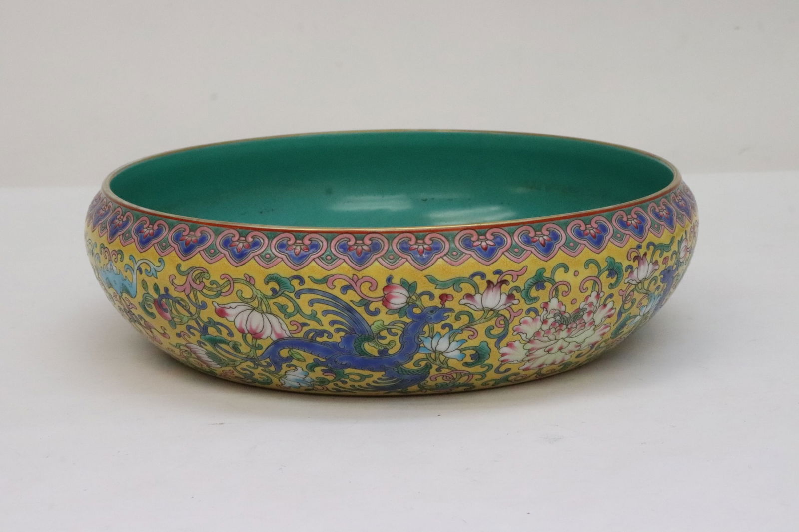 Large Chinese famille rose brush wash (1 of 10)