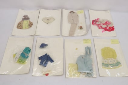 8 panels Barbie and Barbie style doll clothes