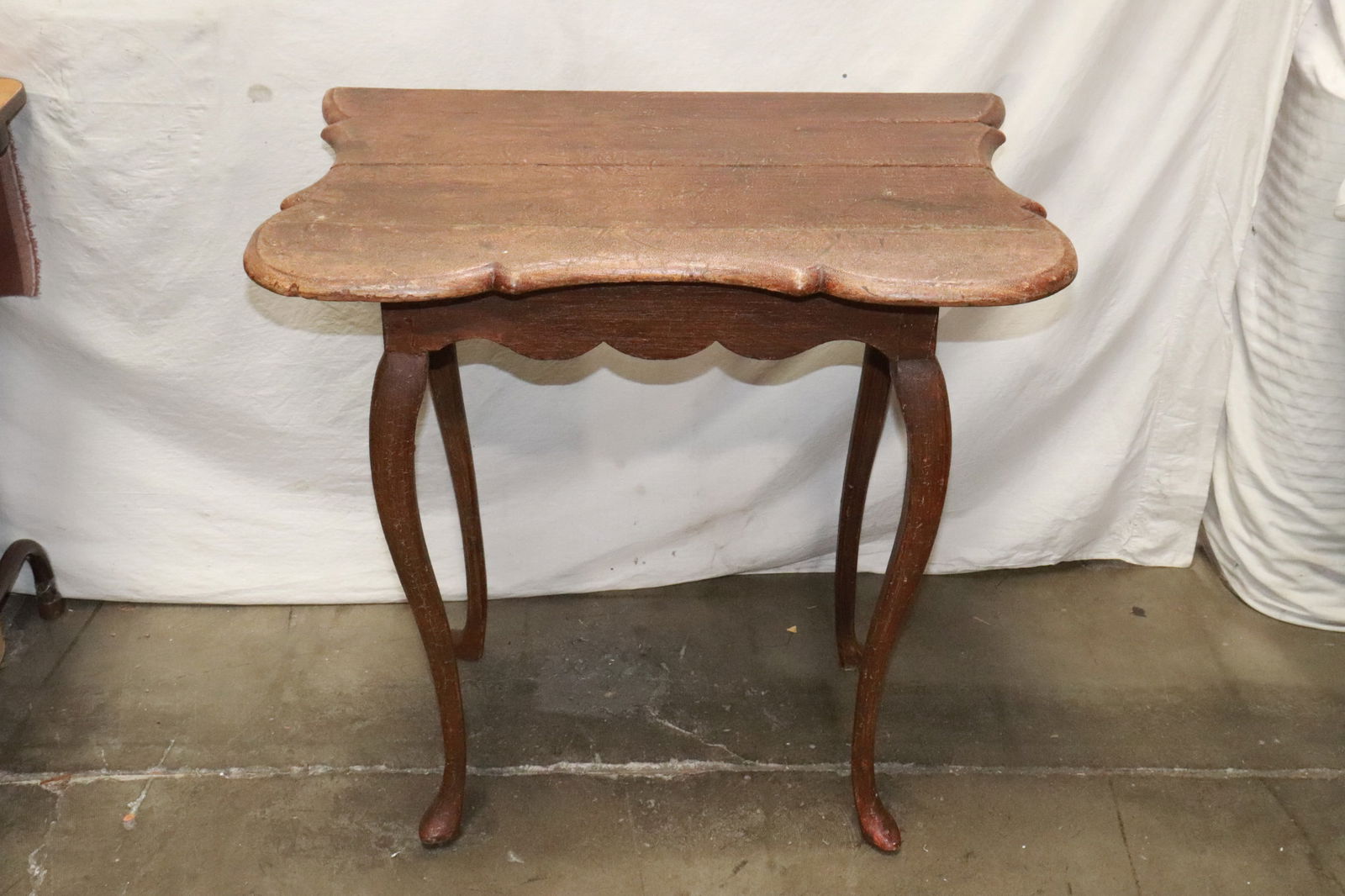 17th/18th century European side table (1 of 9)