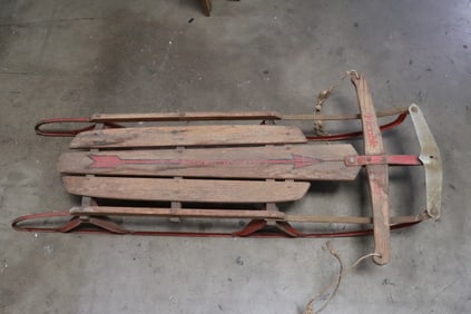 Old Flexible Flyer sled