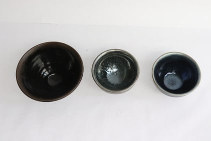 3 Chinese Song style bowls