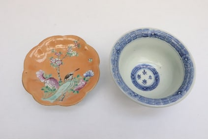 2 porcelain pieces