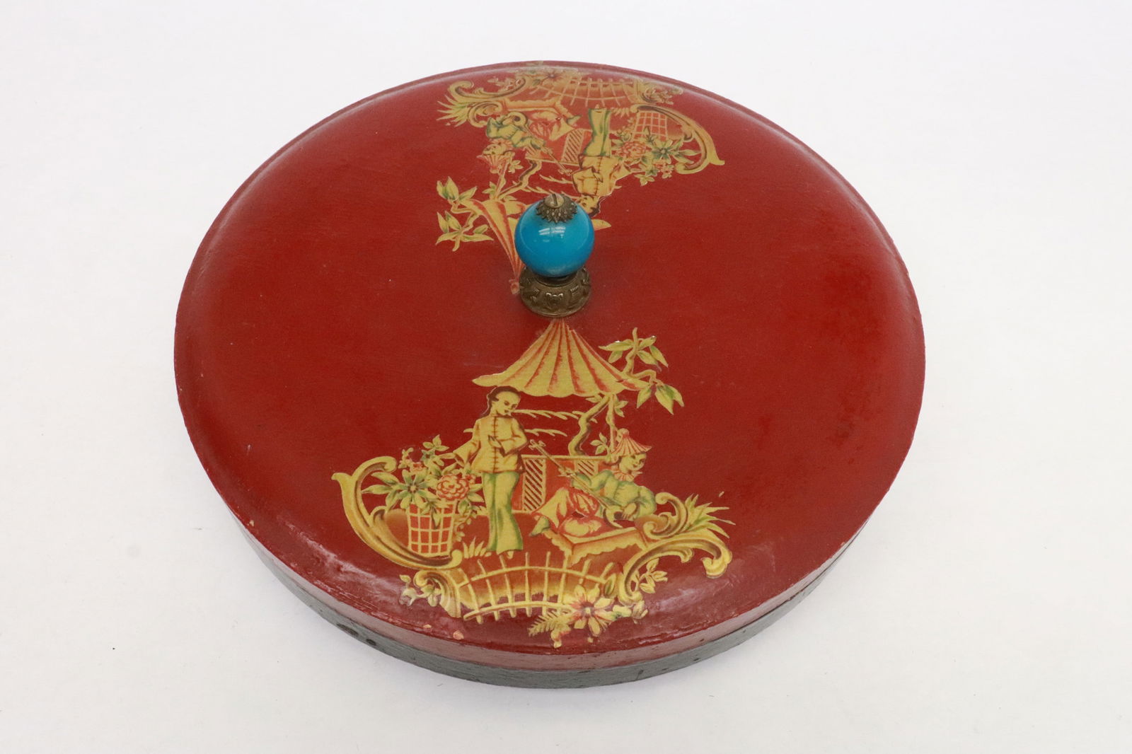 vintage Japanese Nippon candy set w/ Chinese lacquer box (1 of 9)