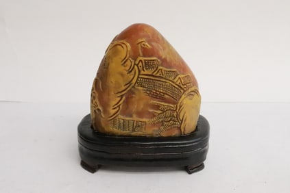 A shoushan stone style boulder