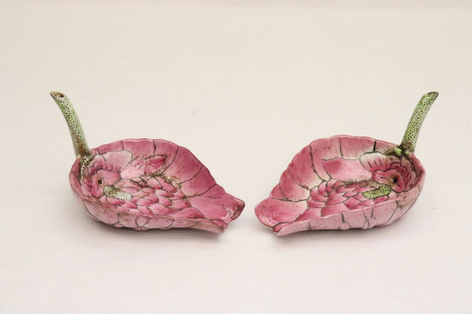 Pair wucai porcelain water servers (1 of 10)