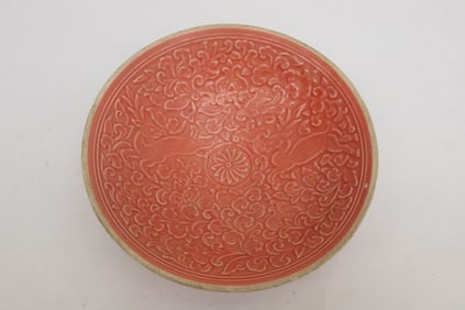 A Song style bowl with embossed decoration