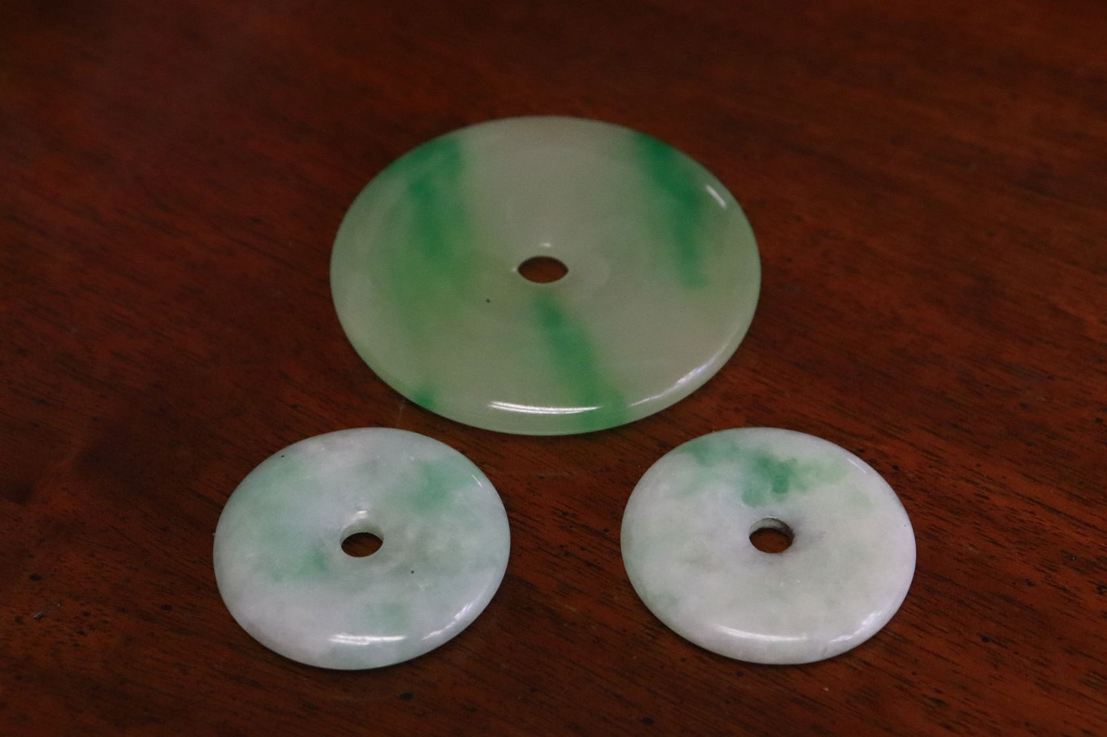 3 jadeite like discs (1 of 10)
