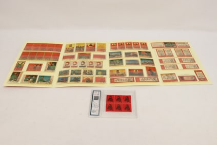 2 packs of reproduction stamps