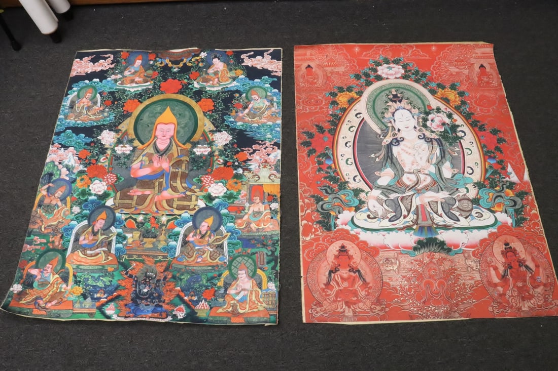 2 thangka style panels (1 of 9)