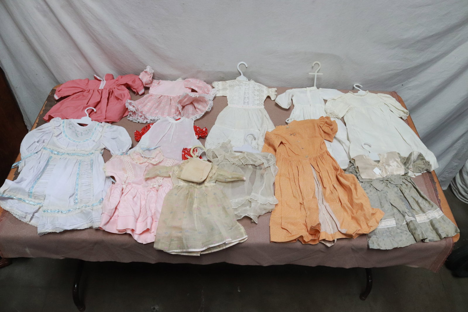 Lot of vintage doll dresses (1 of 7)