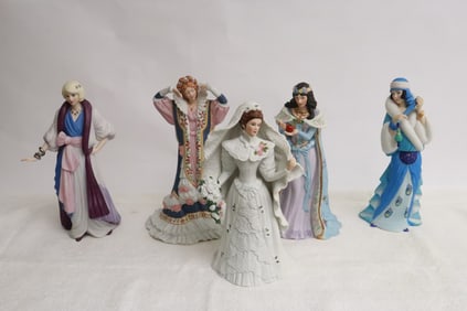 5 Lenox figurines
