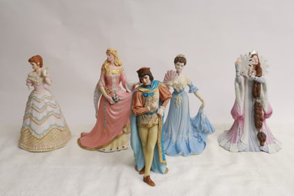 5 Lenox figurines
