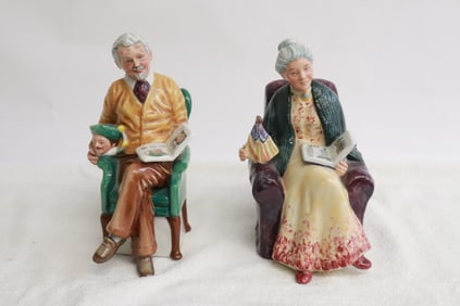 2 Royal Doulton Figurines