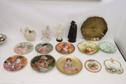 Lenox, Wedgwood, Hibel plate, etc.