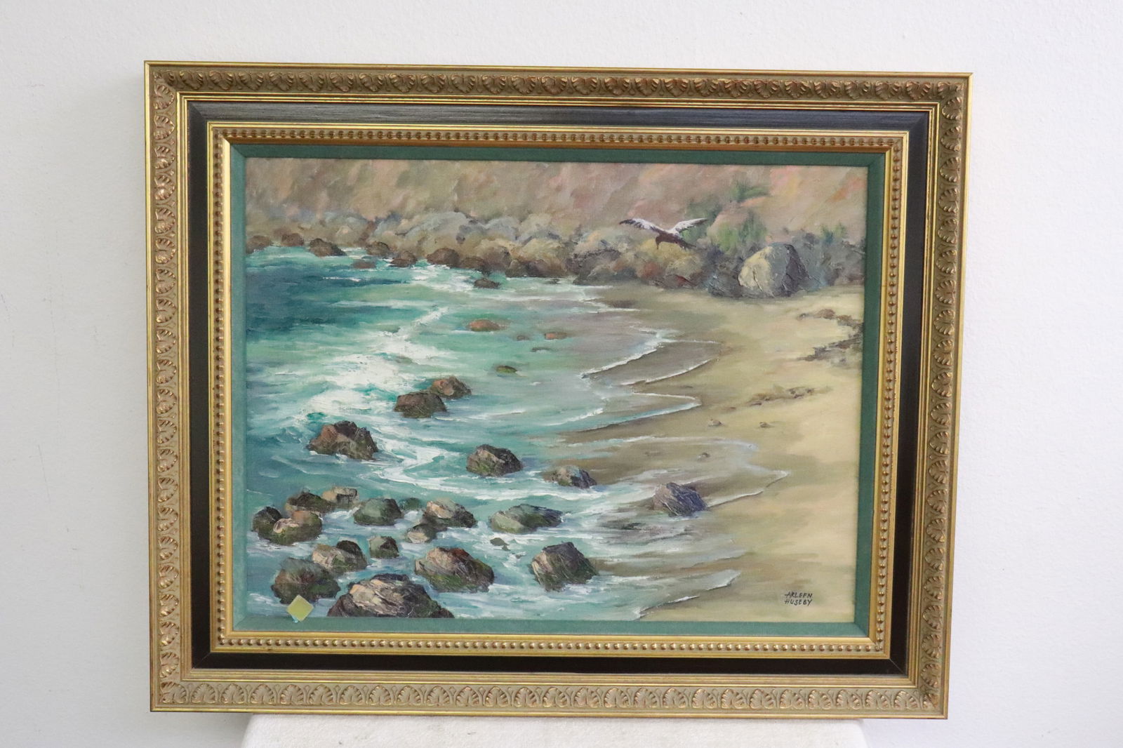 Oil canvas "Dana Point" by Arleen Huseby (1 of 9)
