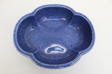 Chinese blue on blue porcelain brush wash