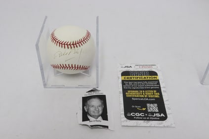 Bill O'Reilly signed baseball, w/ certificate