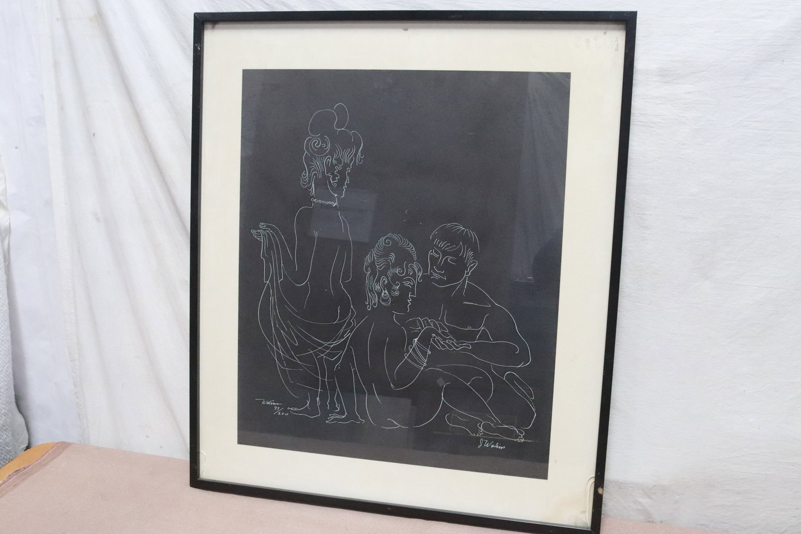 Signed and numbered lithograph by Joseph Wolins (1 of 6)