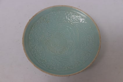 Blue glazed Song style bowl