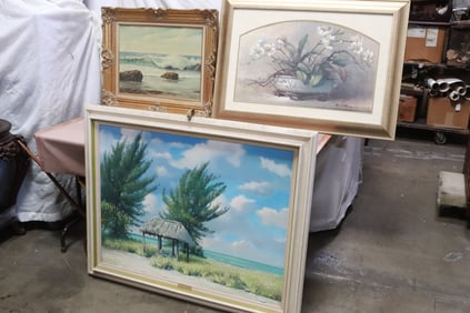 3 oil painting/ watercolor