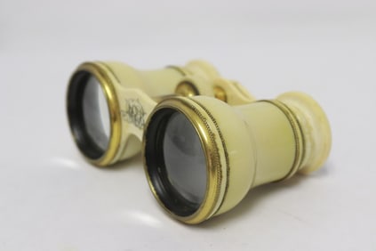A French ivory binocular
