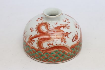 Chinese famille rose porcelain water dripper