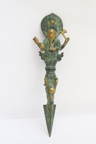 Tibetan bronze relic