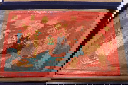 Large Chinese red ink stick