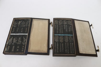 2 sets of Chinese ink sticks, total 16 pieces