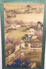 Chinese print scroll