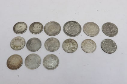 Lot of reproduction coins