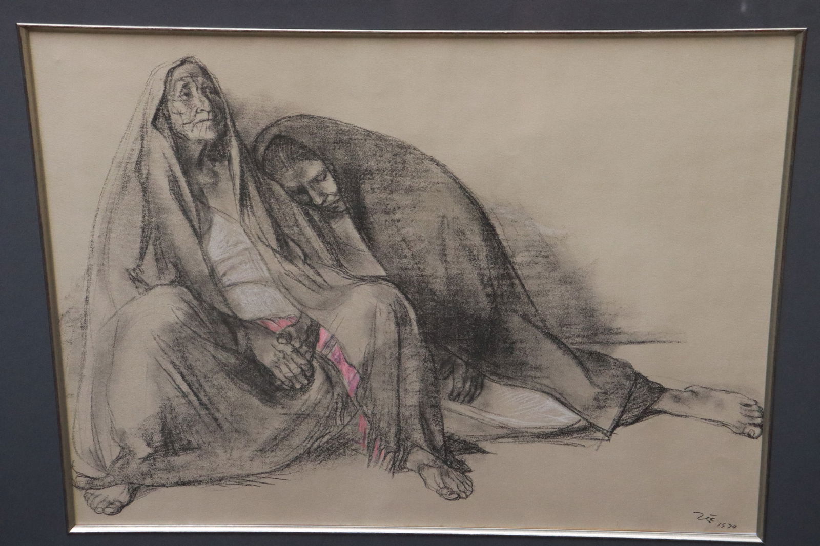 2 Francisco Zuniga framed prints - 2