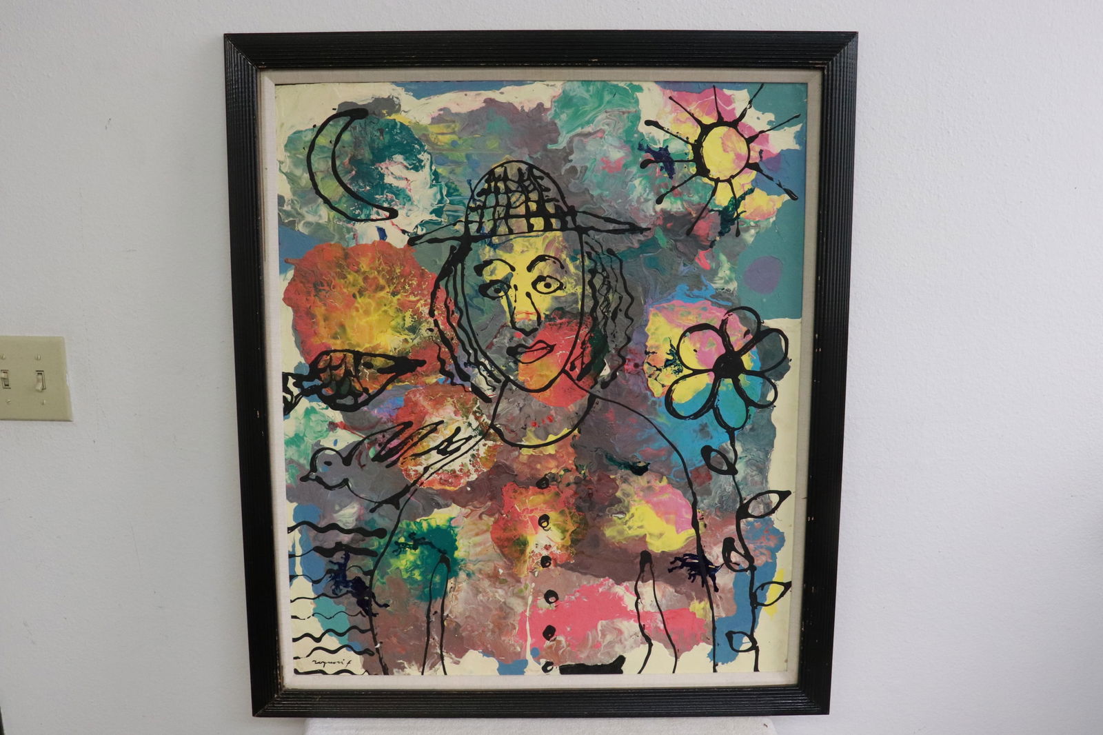 Oil on panel attributed to Franco Rognoni (1913-1999) (1 of 5)