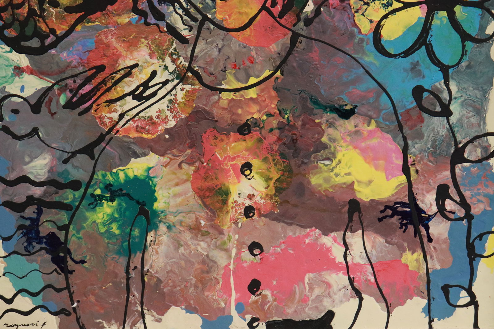 Oil on panel attributed to Franco Rognoni (1913-1999) - 4