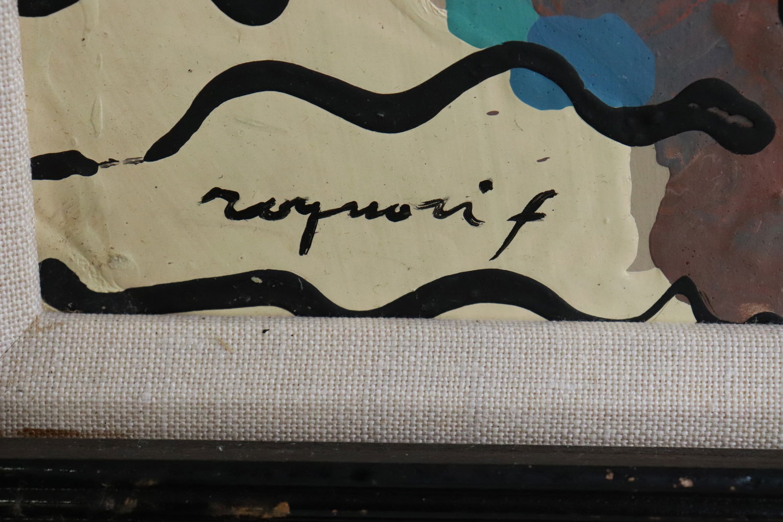 Oil on panel attributed to Franco Rognoni (1913-1999) - 5