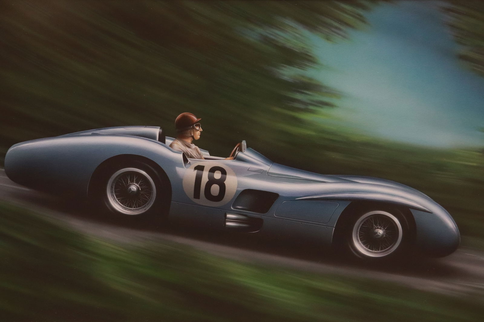 Lithography in color attributed to Gavin Macleod - 2