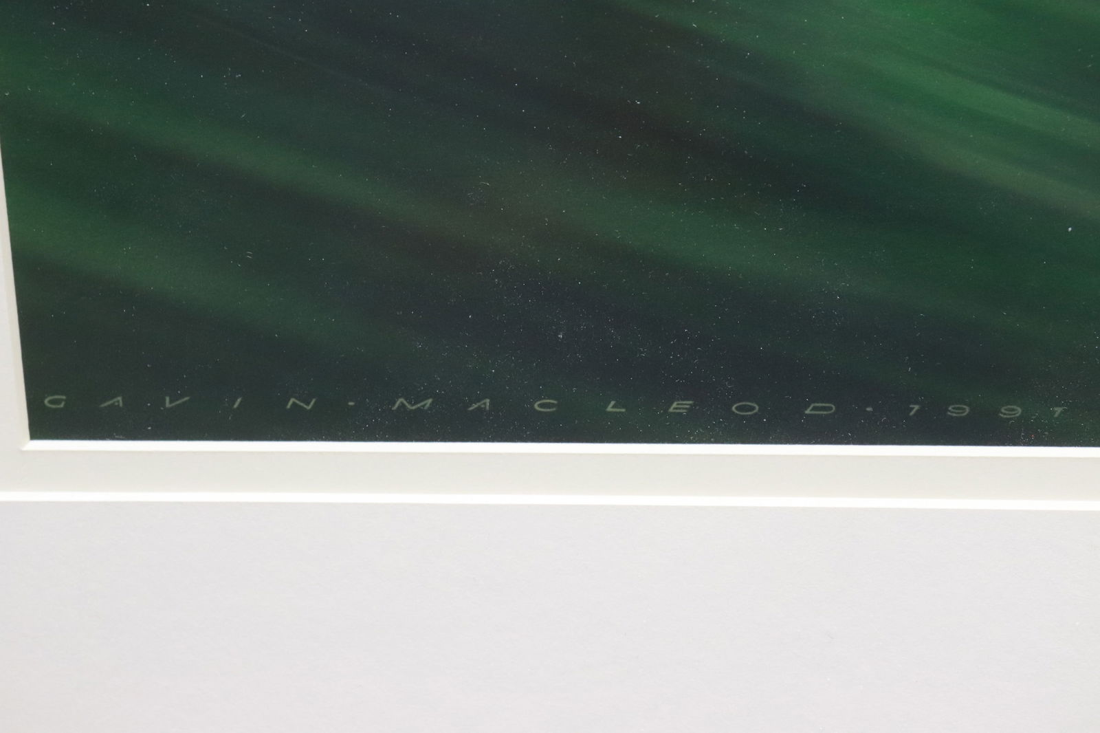 Lithography in color attributed to Gavin Macleod - 6